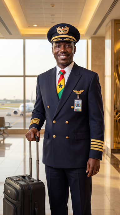 Ghana Star Airlines (GSA) Pilot Uniform